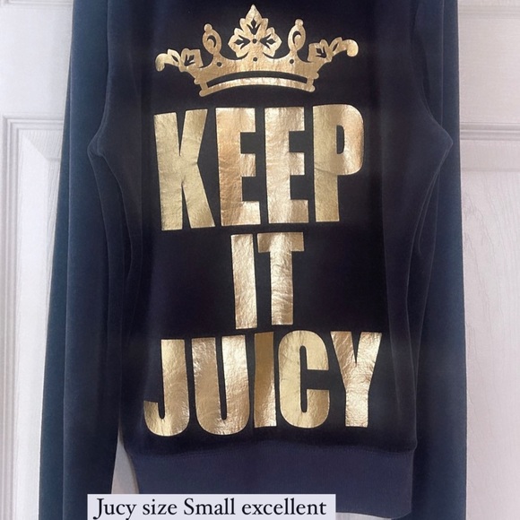 Juicy Couture Velour hoodie Y2K - Picture 1 of 6
